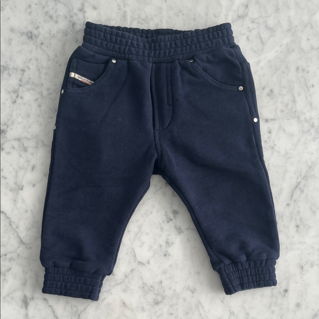 Navy Blue Kids Jogger Pants